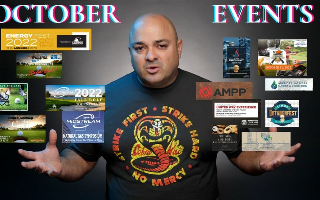 October Events for Networking with a Purpose – Charity Golf in Oil and Gas, Conferences, Mentorship – Oil and Gas Events Calendar