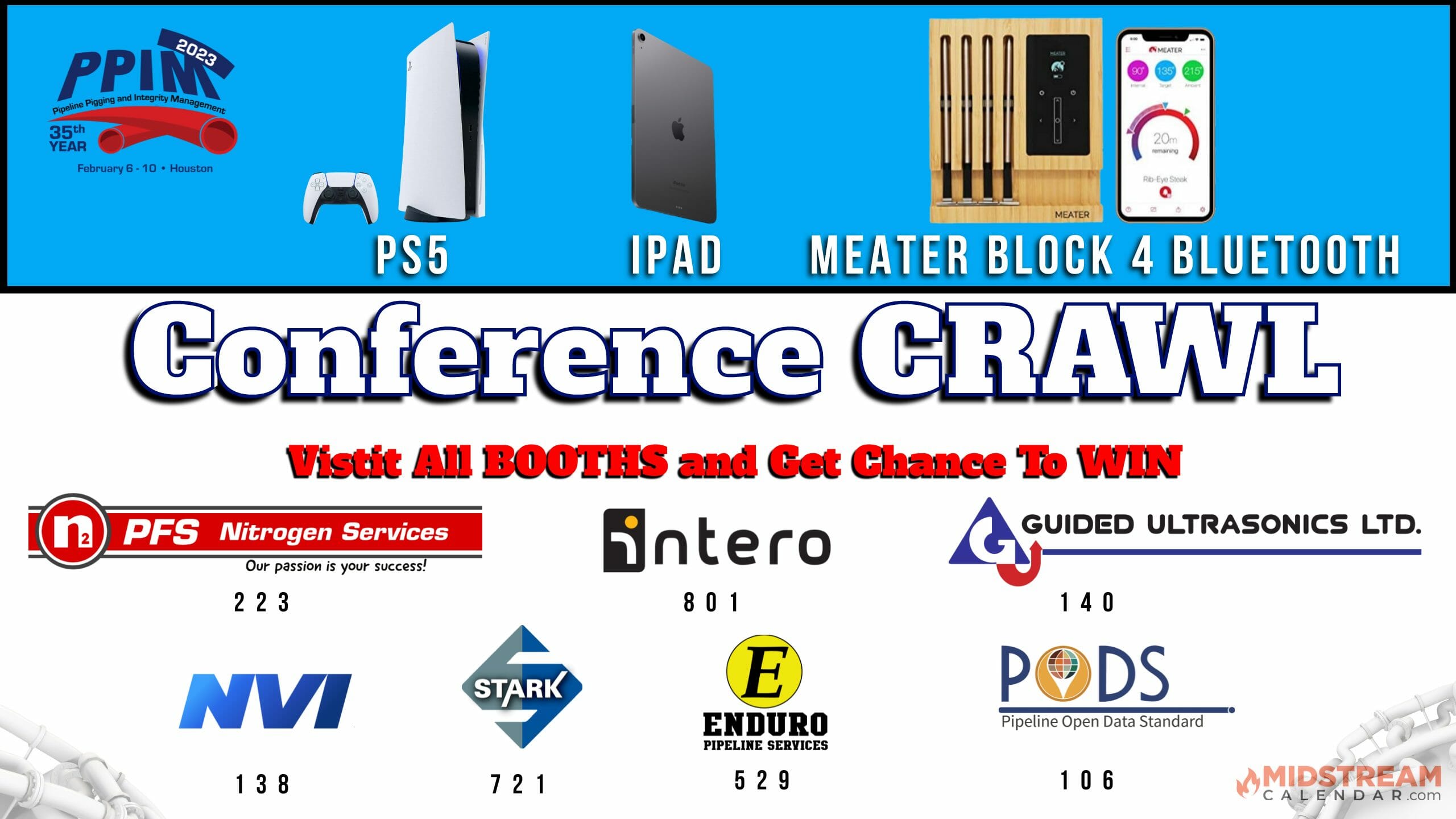 Are You READY For the 2023 PPIM Conference Crawl? Visit these 7 Booths and Get a Chance to Win!