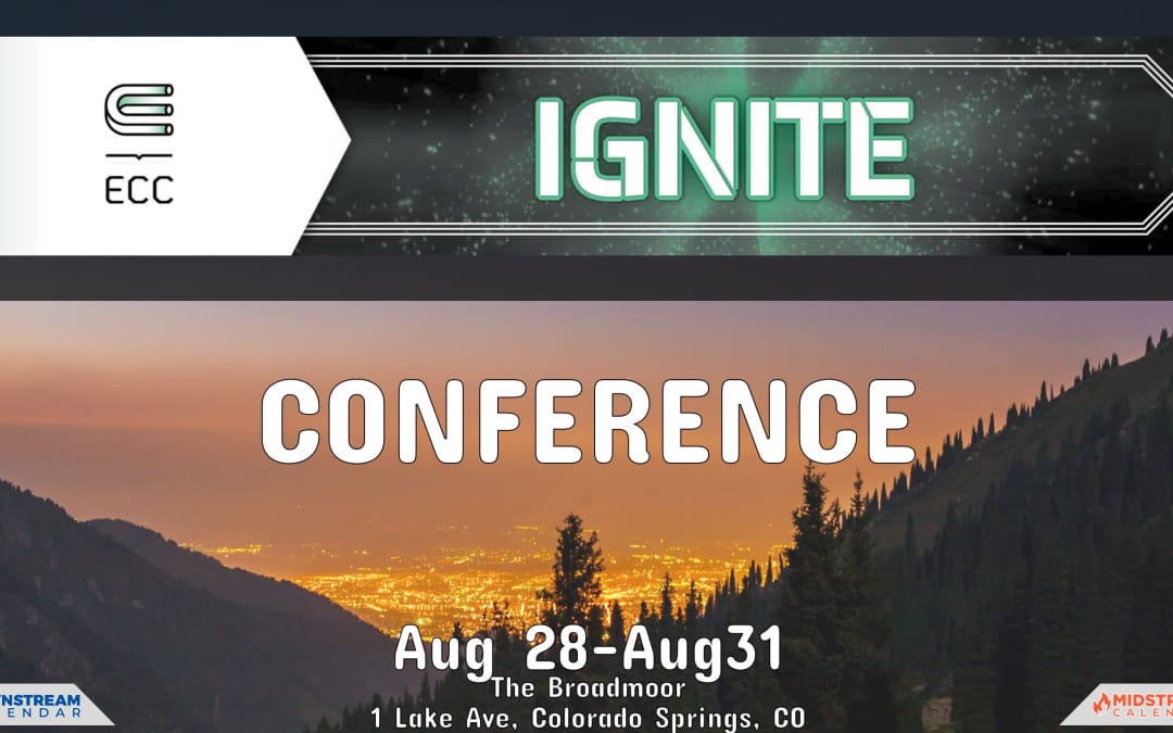 Register Now for the ECC 2024 PerspECCtives Conference August 28 – August 31, Colorado Springs