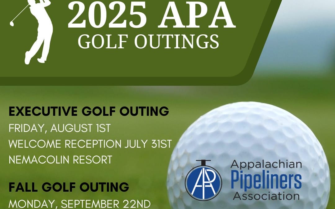 Register for the Appalachian Basin Pipeliners Association Fall Golf Tournament Sept 22, 2025