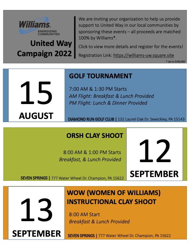 2022 Oil and Gas Golf tournaments Appalachian Basin