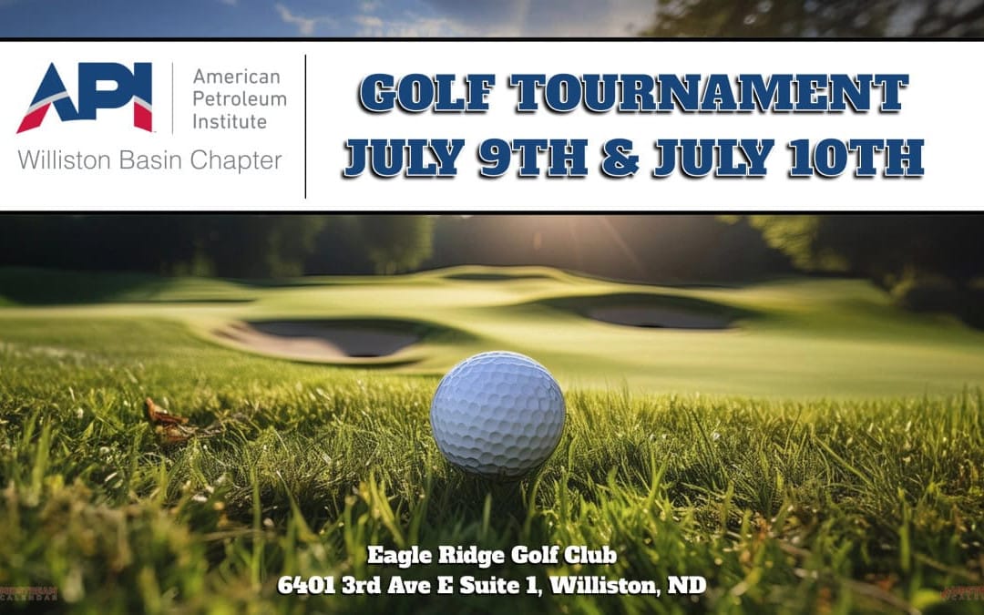 2026 Williston API 46th Annual Golf Tournament July 9th & 10th 2026 Eagle Ridge Golf Course