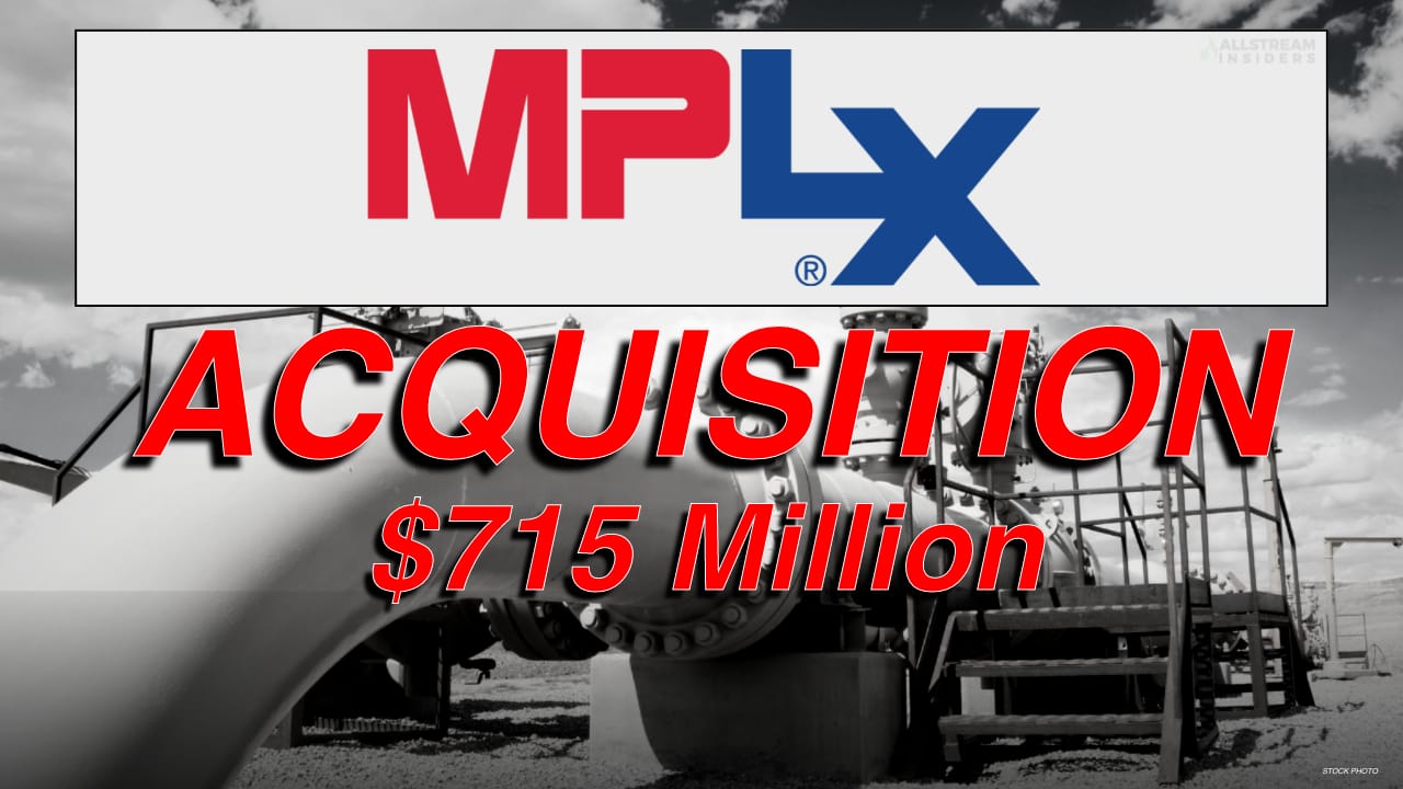 $715mm: MPLX LP Announces Agreement to Acquire Remaining 55% Interest in BANGL, LLC, Advancing NGL Wellhead to Water Strategy