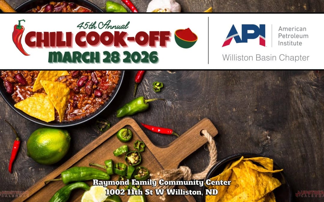 API Williston Basin Chapter 45th Annual Chili Cook-Off March 28, 2026 – North Dakota