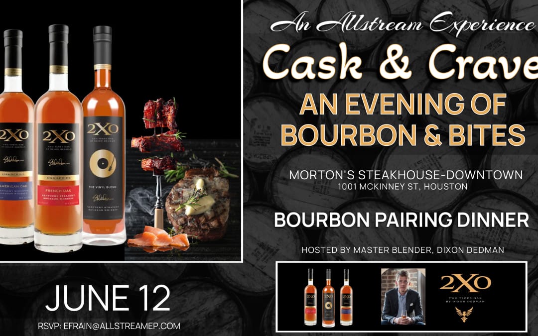 Allstream VIP Experience: Cask and Crave Bourbon Pairing Dinner June 12 – EPC Conference Afterparty