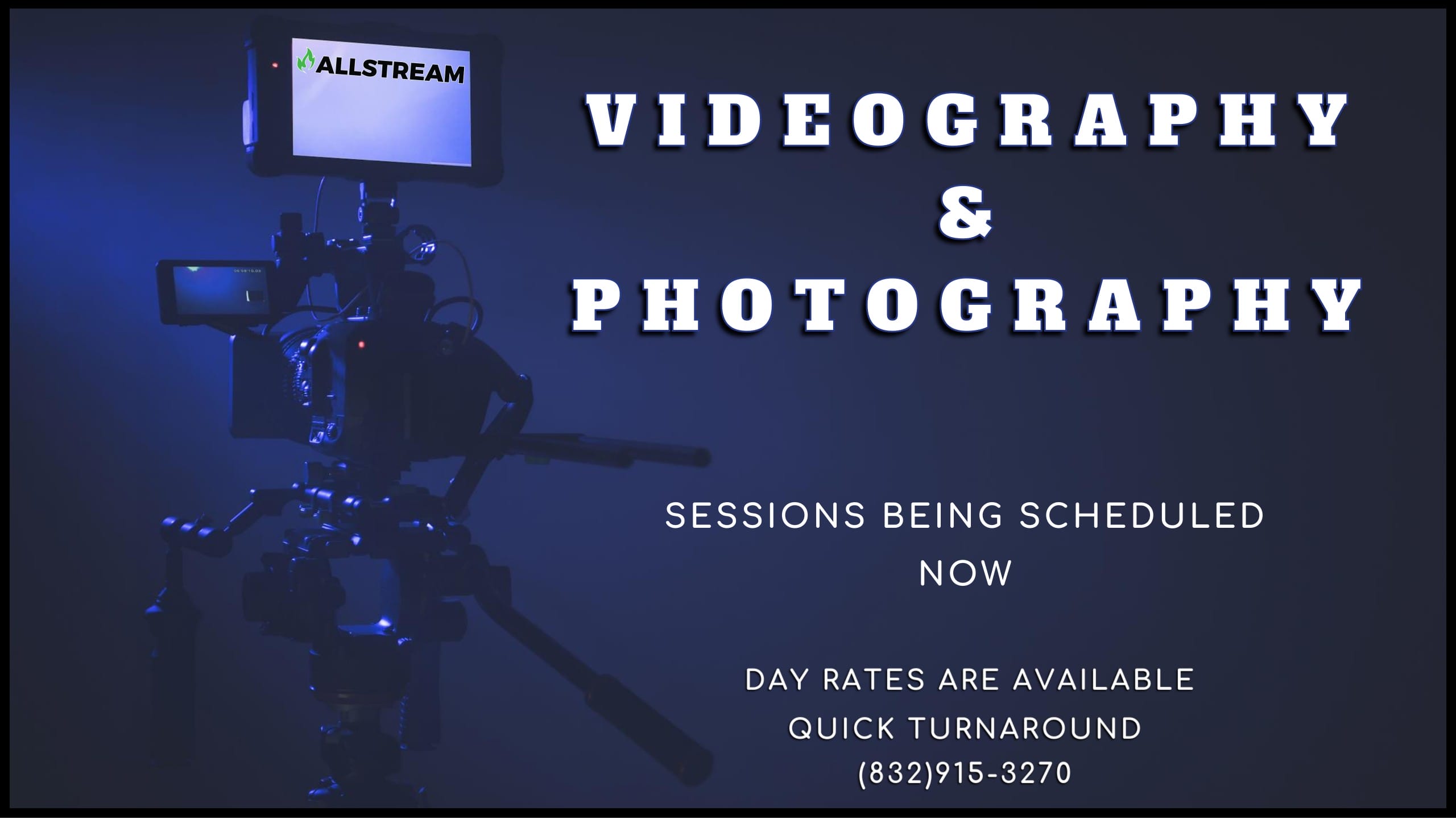 Allstream Now Offering Videography & Photography