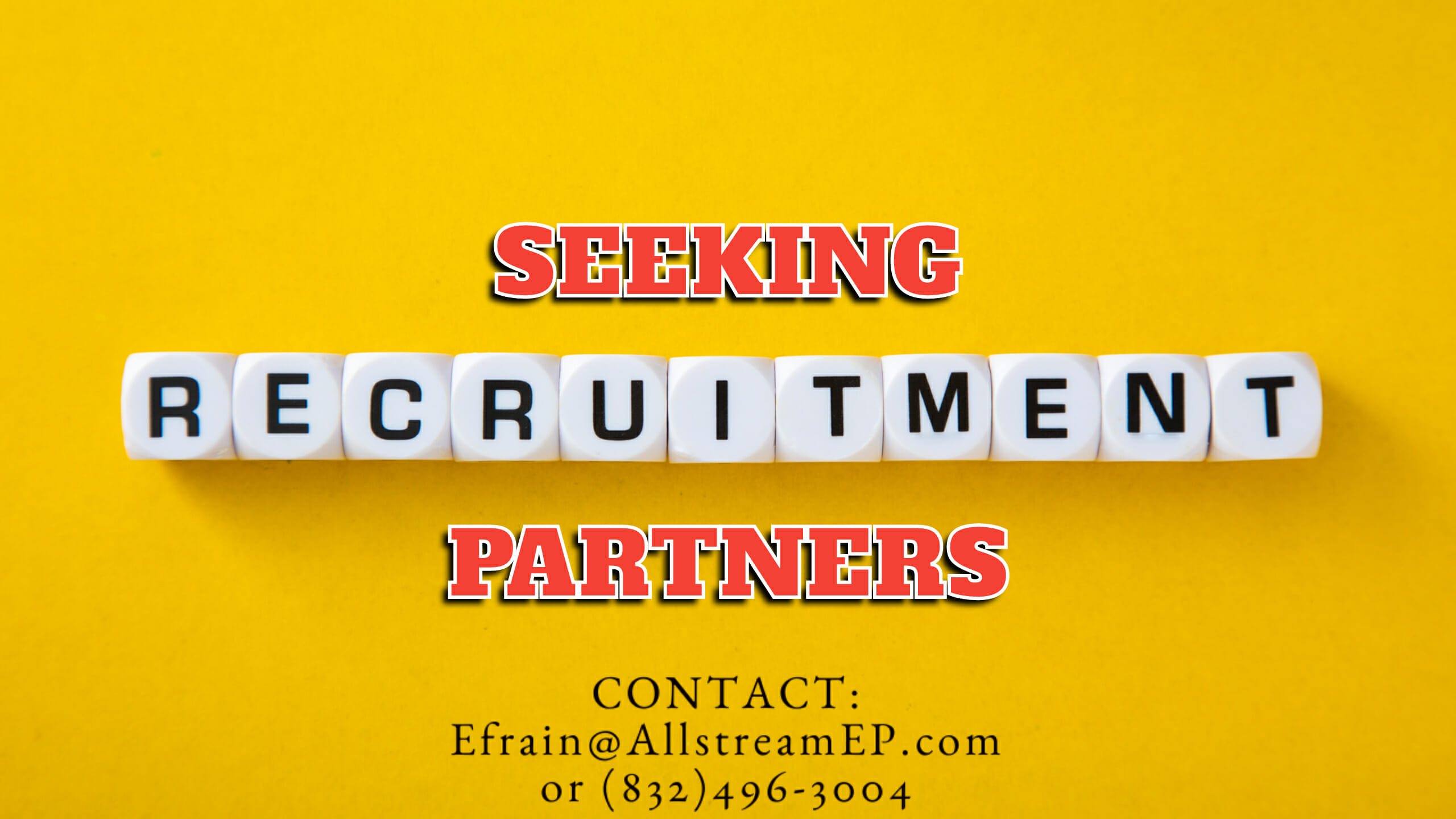 Seeking Strategic Alliance for Recruitment for Allstream Energy Partners