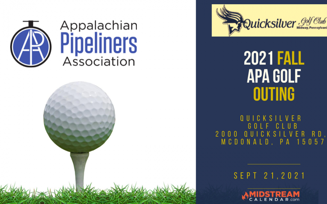Appalachian Pipeliners Association (APA) Fall Golf Outing at Quicksilver Golf Club