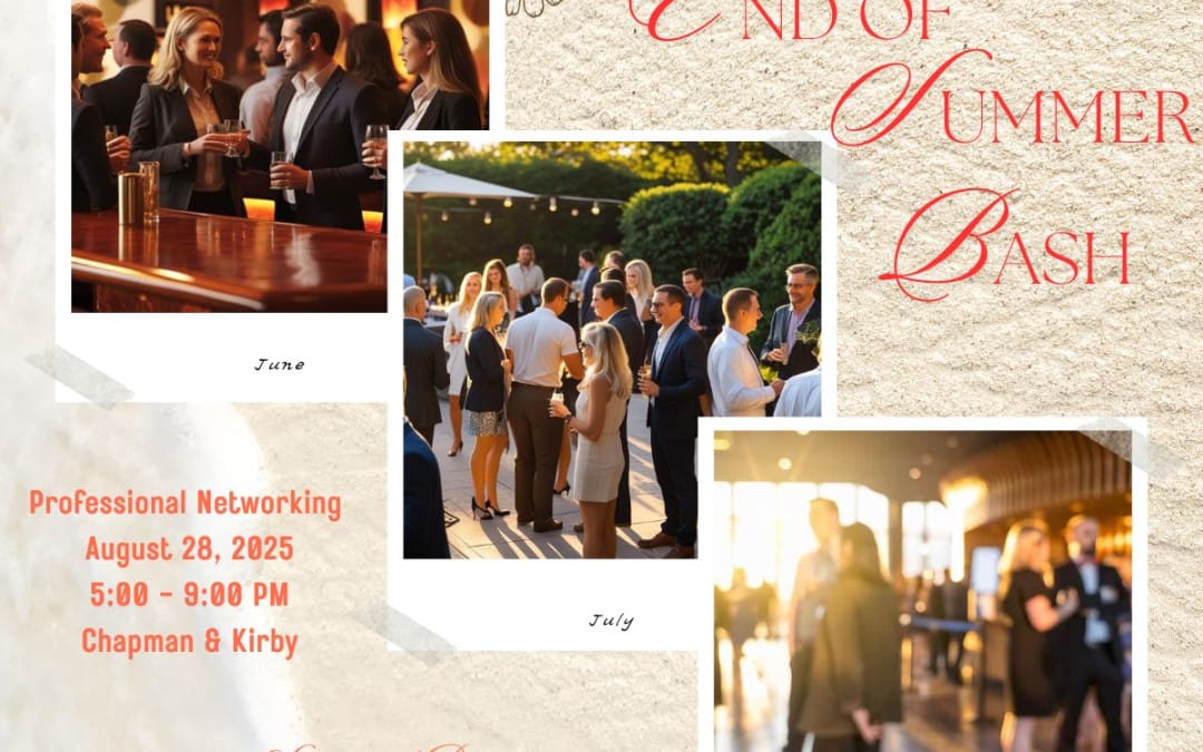 Register Now for the Capital E End of Sumer Networking Bash – August 28, 2025 – Houston, TX