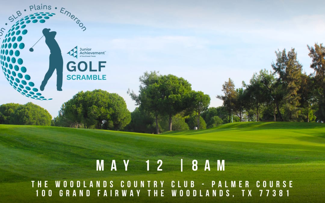 Junior Achievement Southeast TX 36th Annual Chevron | SLB | Plains | Emerson Scramble May 12, 2025 – The Woodlands