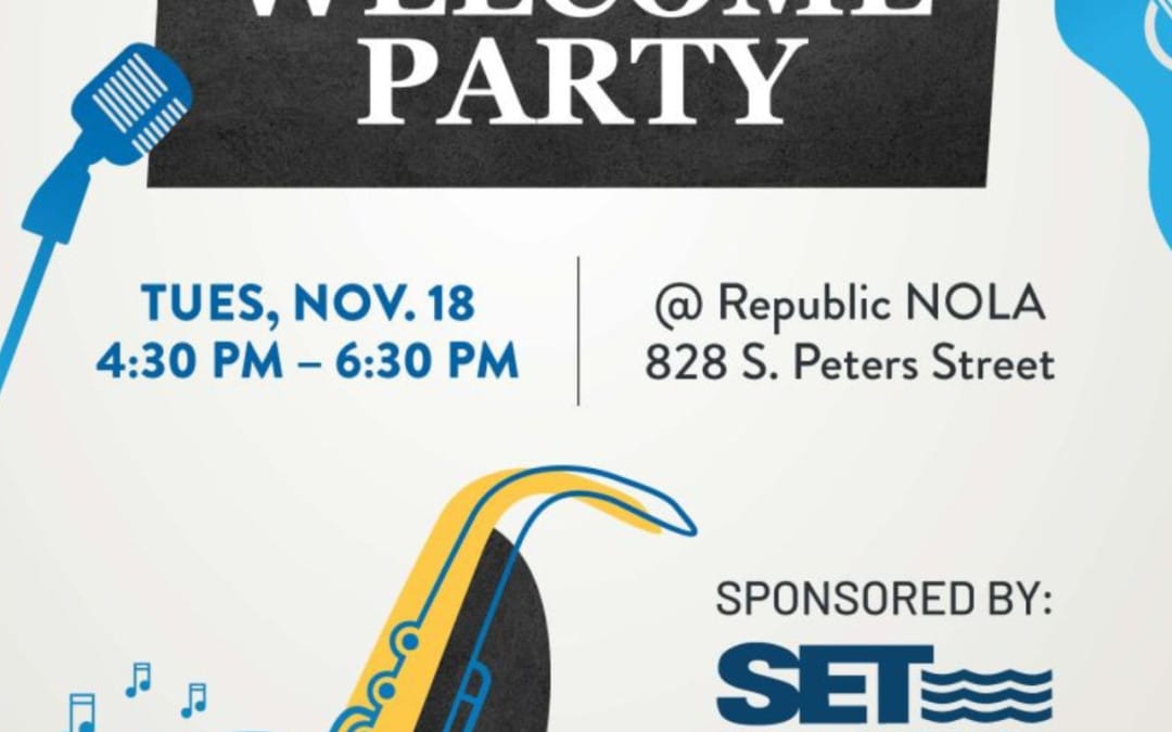 Register Now for the Clean Gulf Welcome Party – October 18, 2025 – New Orleans, LA