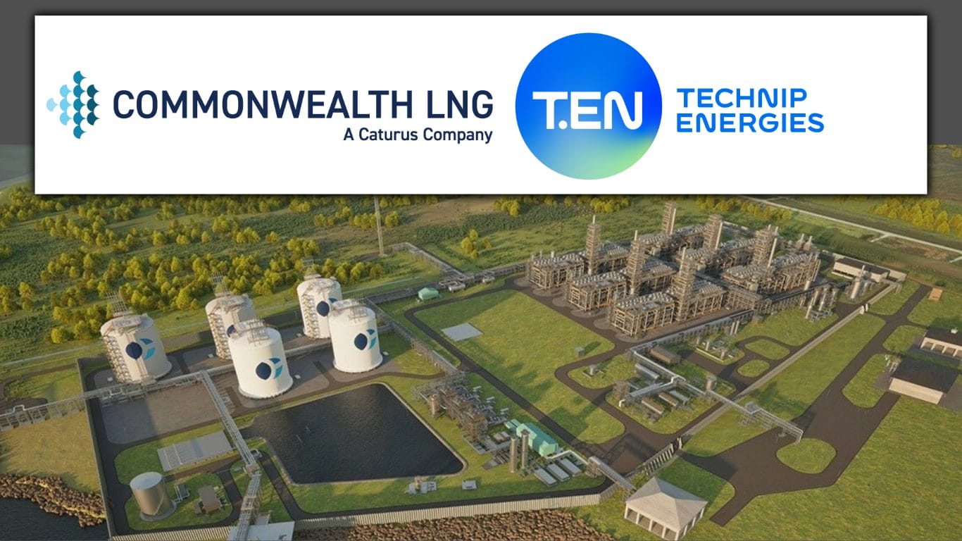 Technip Energies awarded a large authorization by Commonwealth LNG for key equipment purchase orders