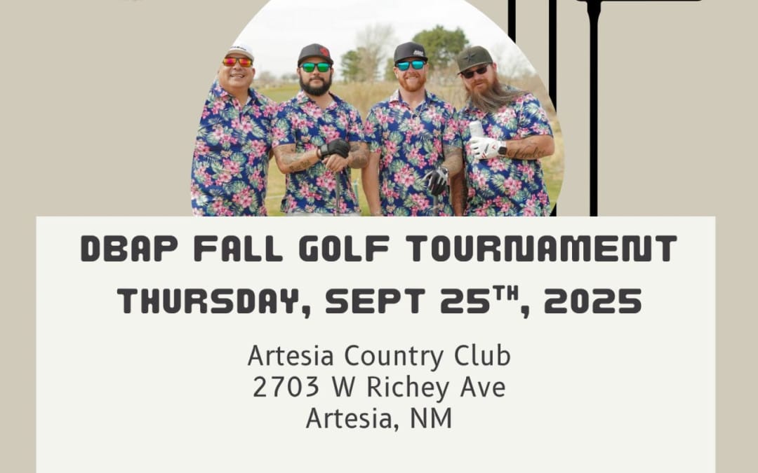 Register Now for the Delaware Basin Association of Pipeliners Fall Golf Tournament – September 25, 2025 – Artesia, NM