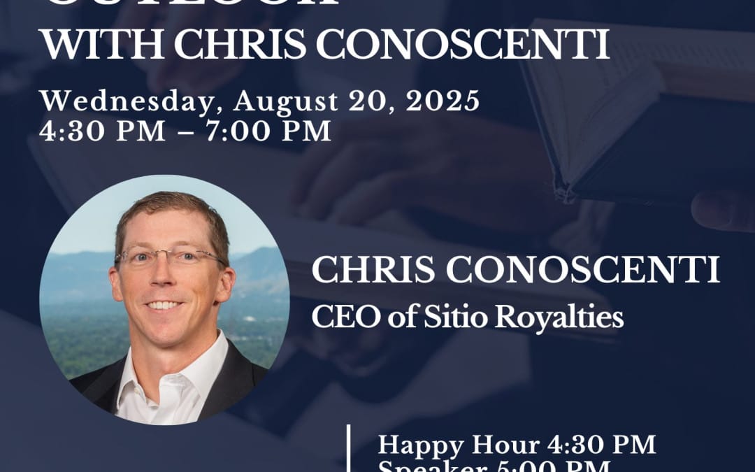 Register Now for the Denver Petroleum Club Breakfast Series – Aug 20, 2025 – Denver, CO