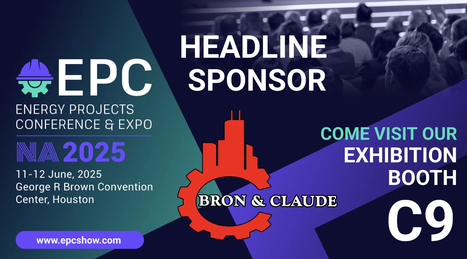 Bron & Claude Announces HEADLINE Sponsorship and Exhibit at EPC Show 2025