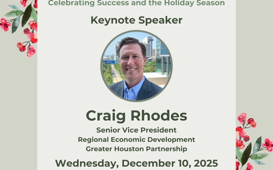 Register Now for the East Harris County Manufacturers Association EHCMA Annual Meeting 2025 – December 10, 2025 – League City, TX