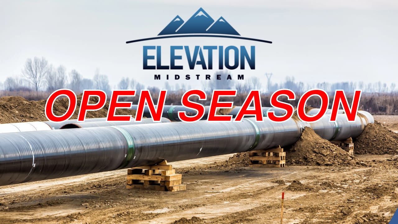 Elevation Midstream Announces Open Season on DJ South Gathering