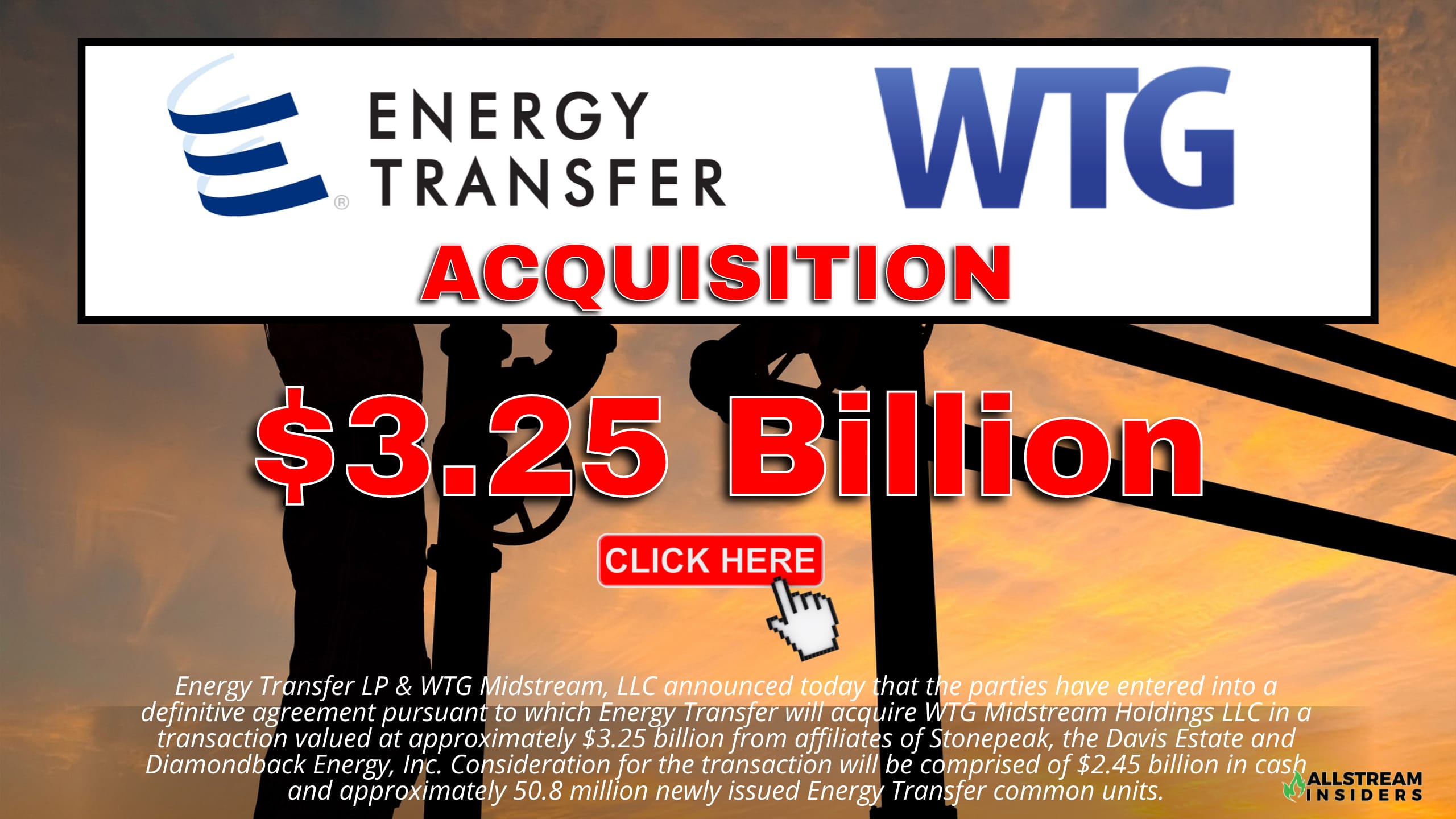 Energy Transfer to Acquire West Texas Gas $3 Billion Southwest Pipe Services