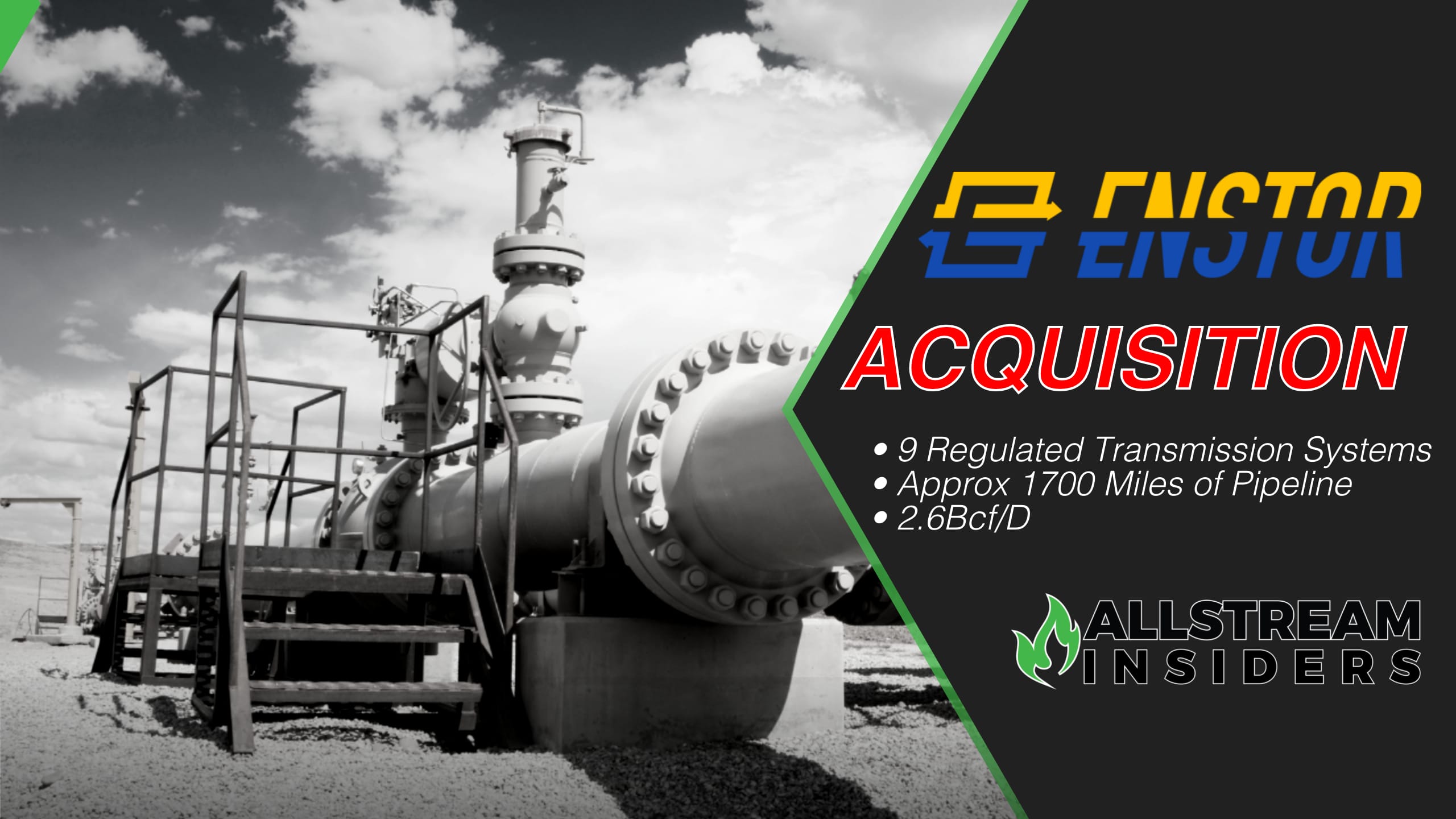 Enstor to Acquire Black Bear Transmission from Basalt Infrastructure Partners