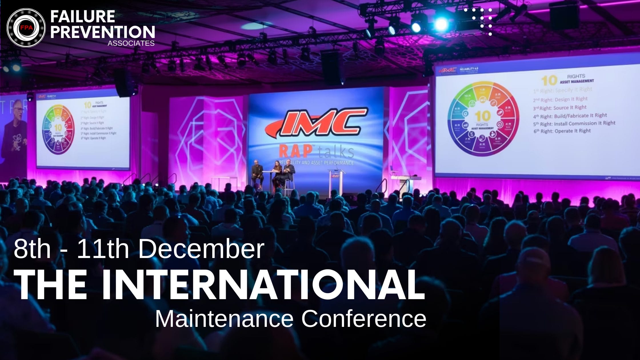 Failure Prevention Associates Champions “The Speed of Reliability” at 39th International Maintenance Conference – IMC 2025