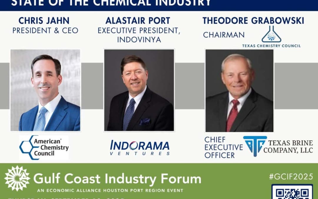 Register Now for the Gulf Coast Industry Forum September 18, 2025 – Pasadena