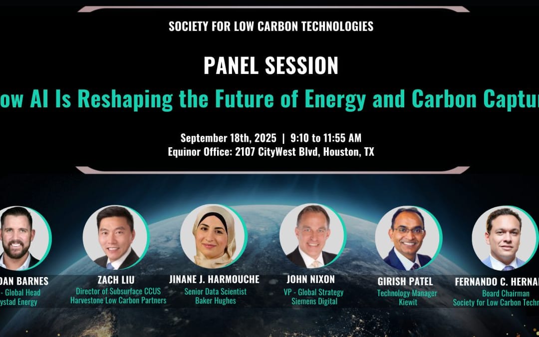 How AI Is Reshaping the Future of Energy and Carbon Capture Sept 18, 2025 – By Society for Low Carbon Technologies