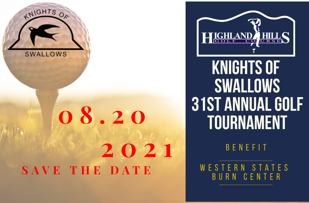 Knights Of Swallows 31st Annual Golf Tournament Benefitting Western States Burn Center at North Colorado Medical Center – Save The Date