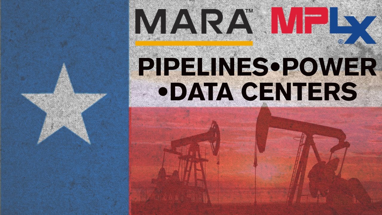 MPLX and MARA Announce Collaboration on Integrated Power Generation and Data Center Campuses in West Texas