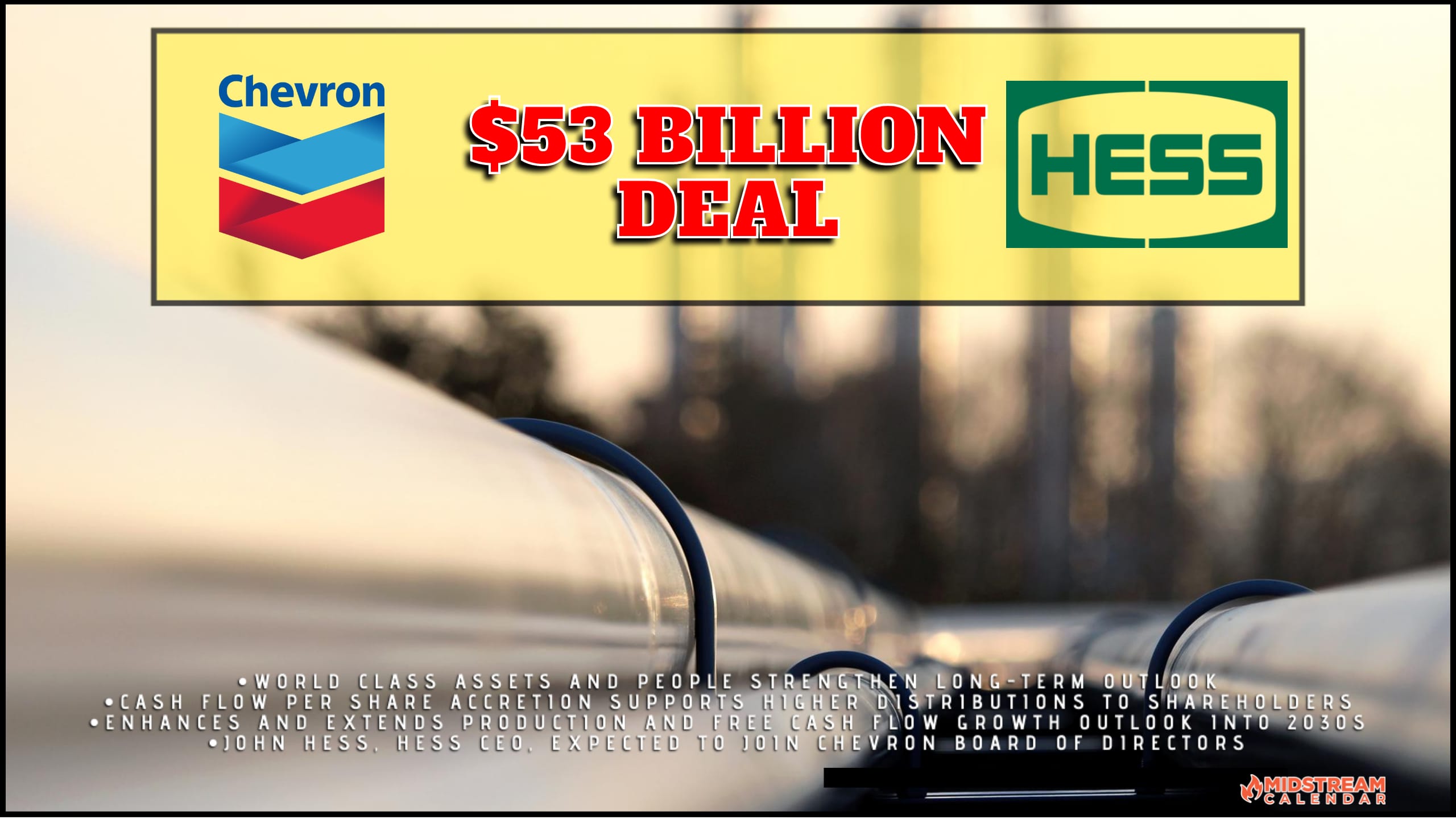BREAKING: $53 Billion Deal – Chevron Announces Agreement to Acquire HESS
