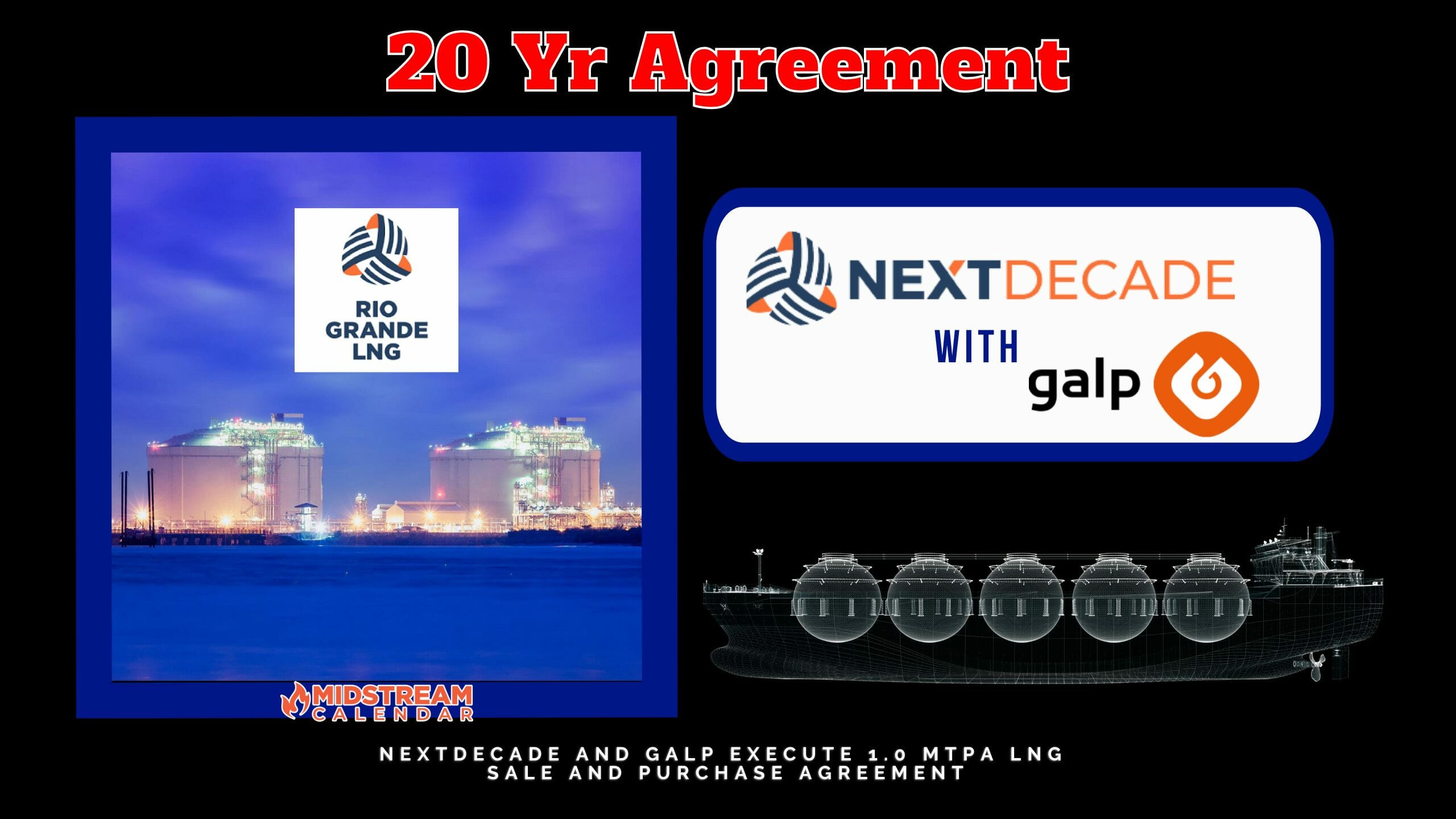 NextDecade and Galp Execute 1.0 MTPA LNG Sale and Purchase Agreement