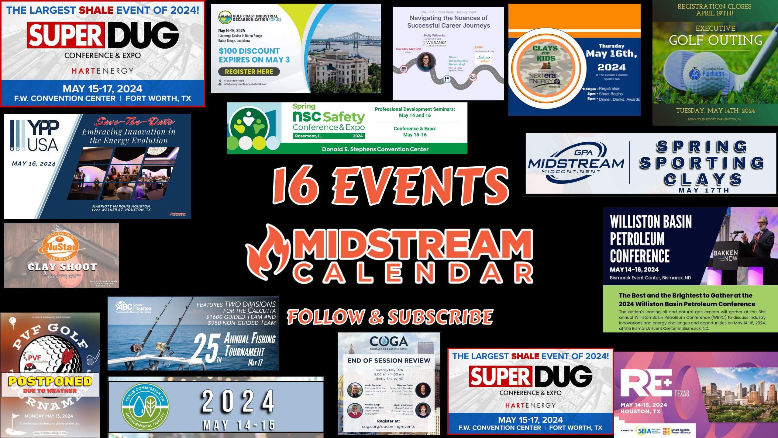 Midstream Calendar Oil and Gas Events May Allstream Insiders
