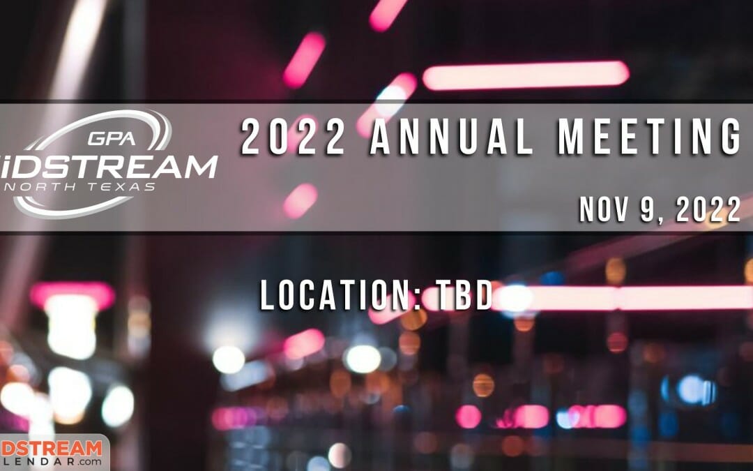 North Texas GPA Midstream (NTGPA) Annual Meeting Nov 9th – North TX