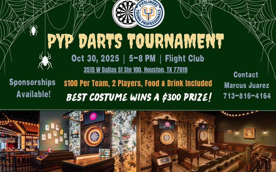 Register Now for the PYP Darts Tournament – October 30, 2025 – Houston, TX