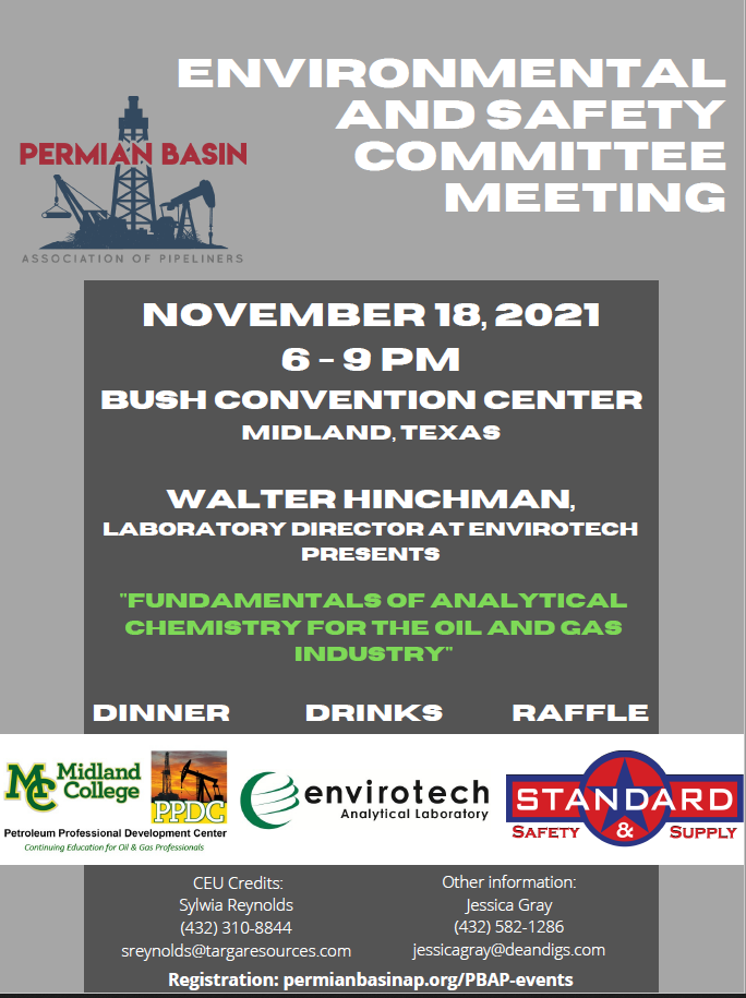 Midstream Calendar Permian Basin