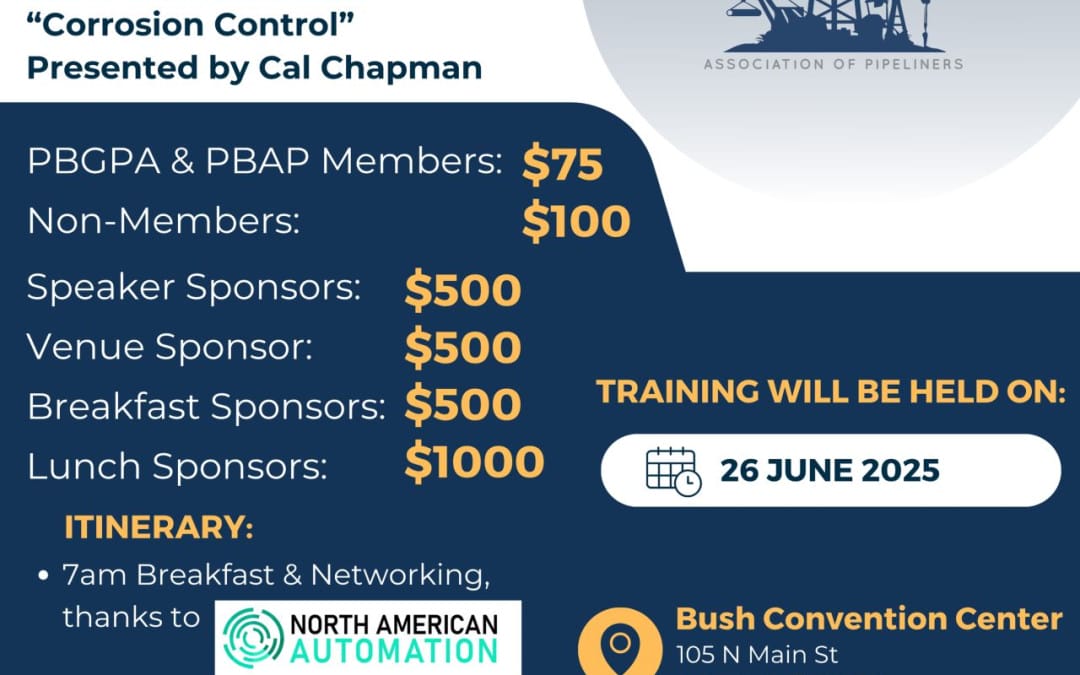 Permian Basin GPA Midstream & Permian Basin Association of Pipeliners Collaboration – Technical Training June 26, 2025