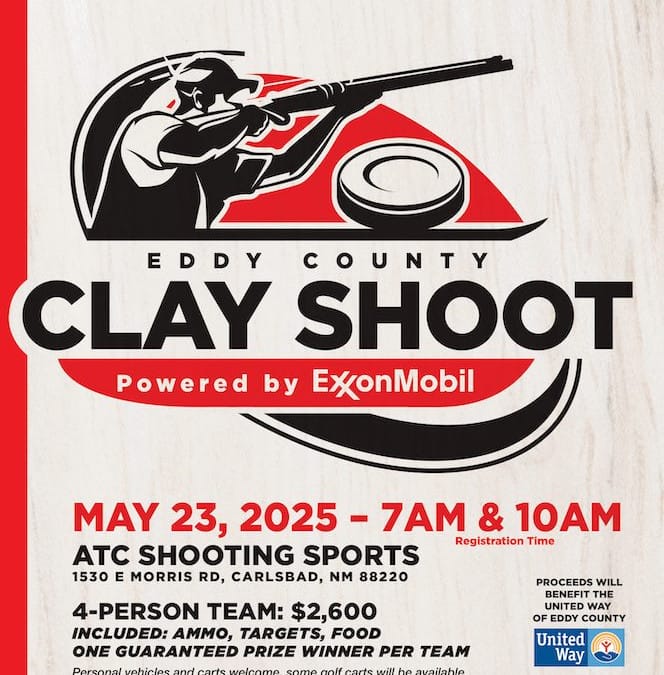 Powered by ExxonMobil Eddy County United Way Clay Shoot May 23, 2025 – Carlsbad
