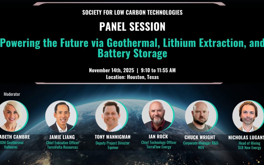 Register Now for the Society for Low Carbon Technologies Panel Session – November 14, 2025 – Houston, TX