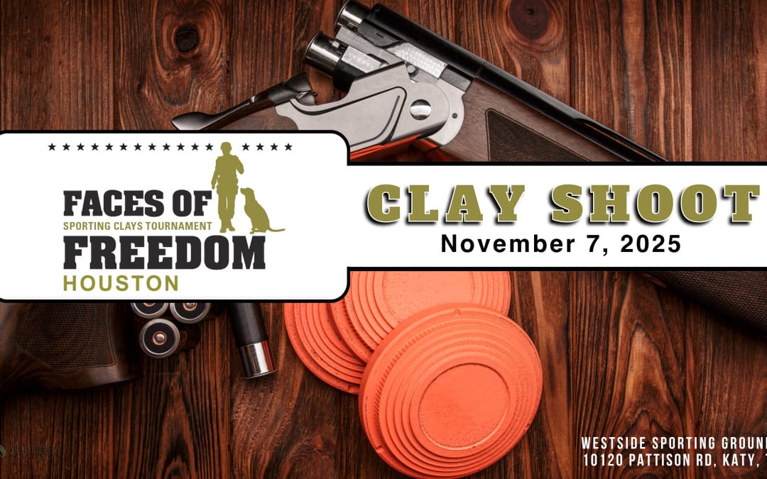 Register Now for the Faces of Freedom Sporting Clays Tournament November 7, 2025 – Houston