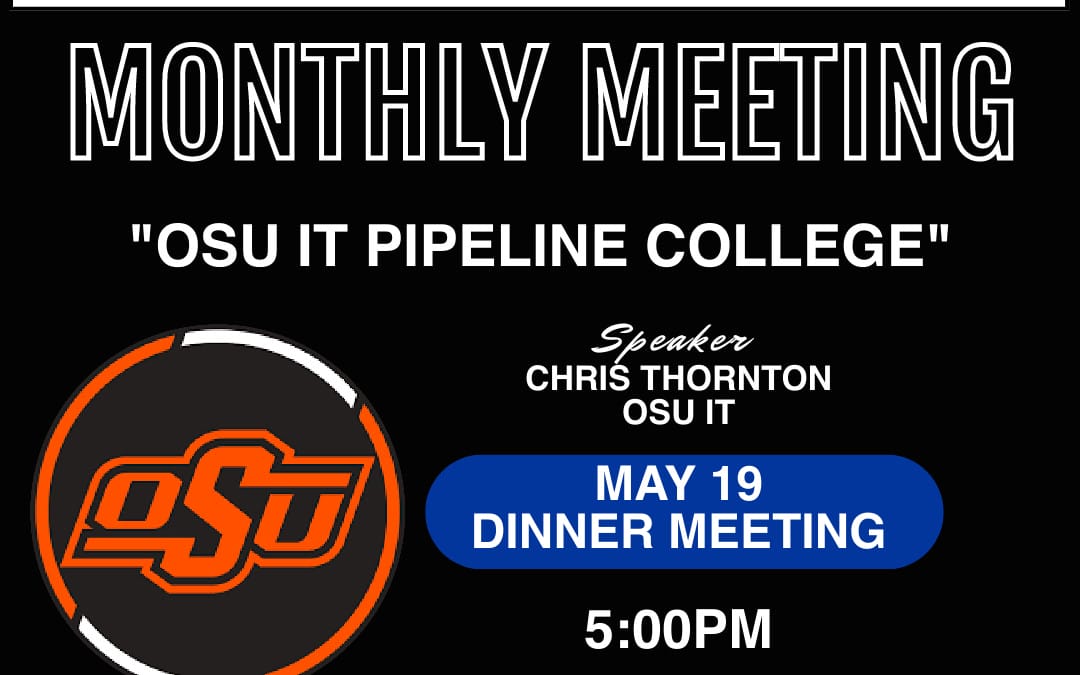 Register Now for the Pipe Liners Club of Tulsa Monthly Meeting May 19, 2025