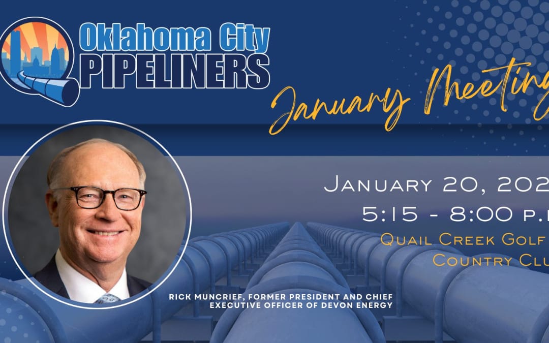 Register now for the Oklahoma City Pipeliners January Meeting 1/20/26