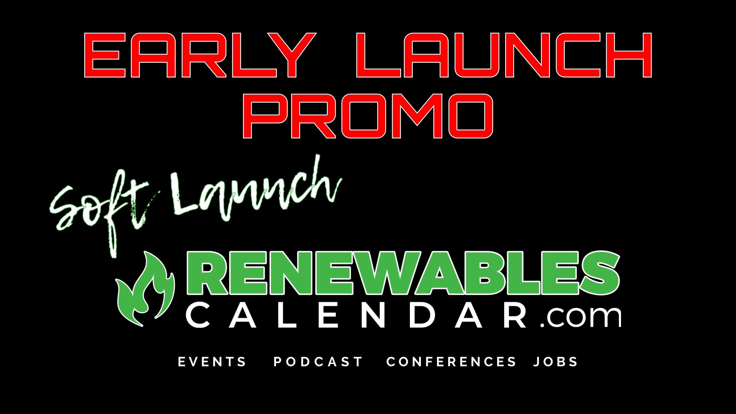 Interested in Joining Our Renewables Calendar Channel? – Special Soft Launch Promo of $250 for ALL of 2023