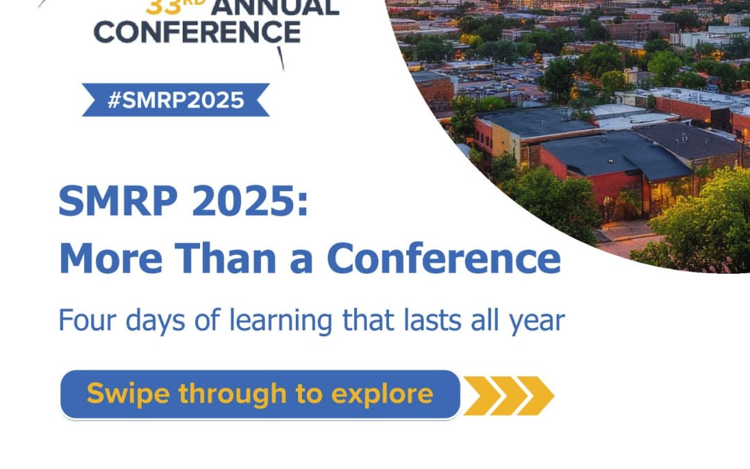SMRP 2025 Annual Conference Registration Now Open October 6-9, 2025 – Fort Worth, Texas