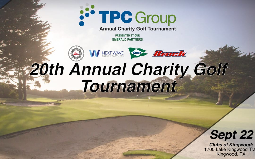 Register Now for the TPC Group’s 20th Annual Charity Golf Tournament September 22, 2025 – Kingwood, TX
