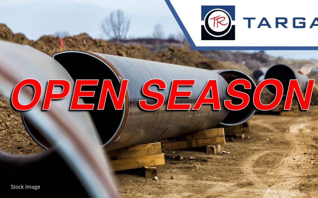 Targa Resources Corp. Launches Non-Binding Open Season for Natural Gas Pipeline in the Delaware Basin