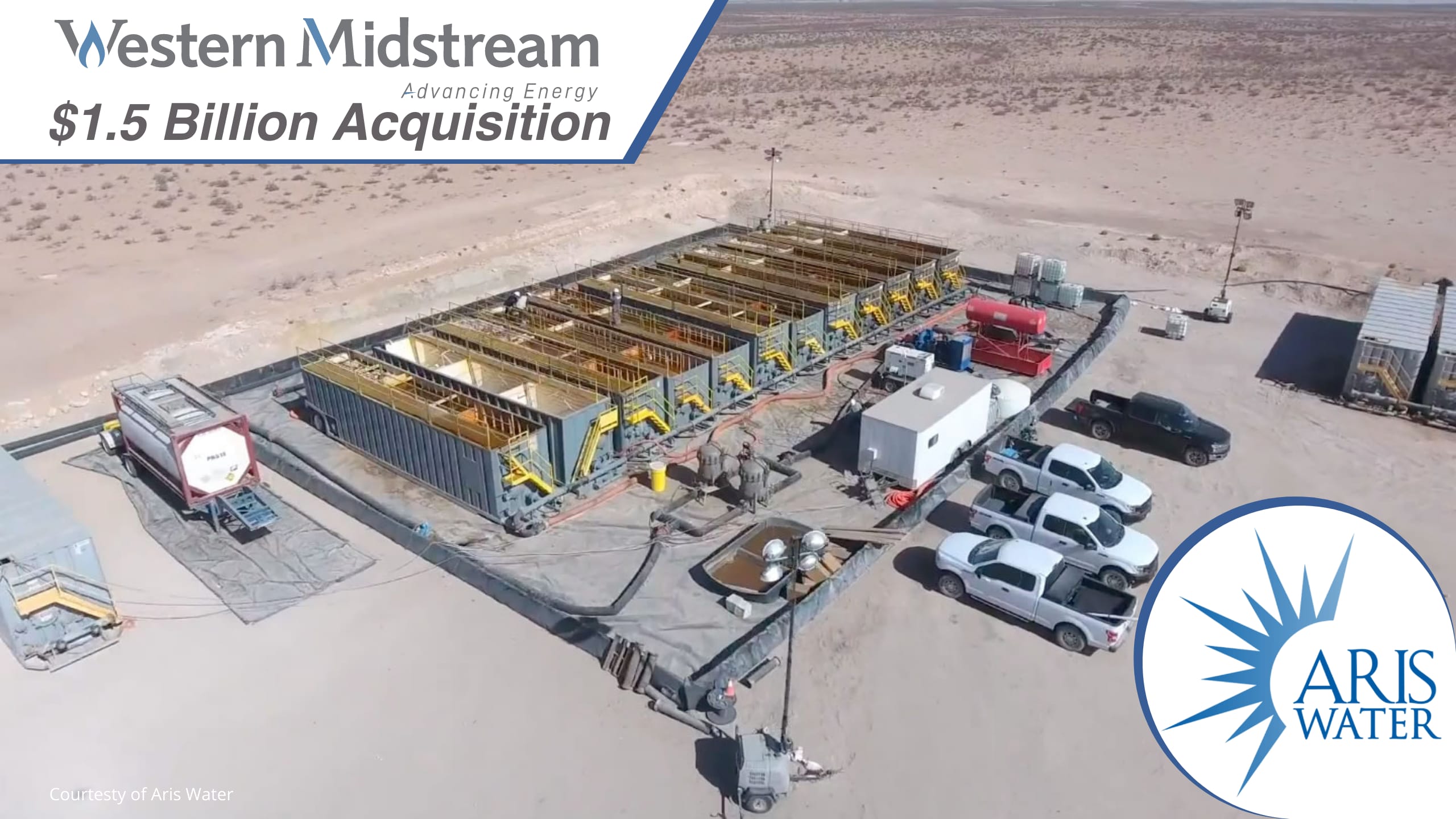 Western Midstream To Acquire Aris Water Solutions for $1.5 Billion